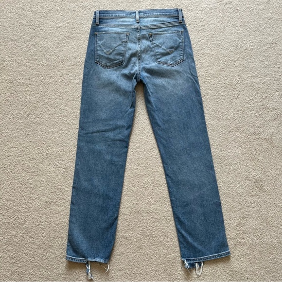 Hudson Jeans “Nico” Frayed Hem Light Wash Denim Size 27 - Picture 5 of 15